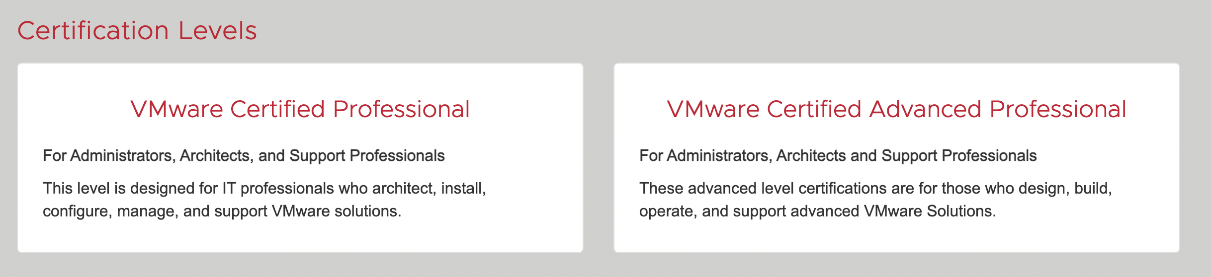 Broadcom вернула сертификацию VMware Certified Advanced Professional (VCAP)